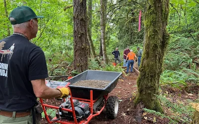 New Trail Opens at Hopkins